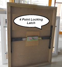 Locking Attic Access Hatch R-42 22x30 MEETS Energy Code